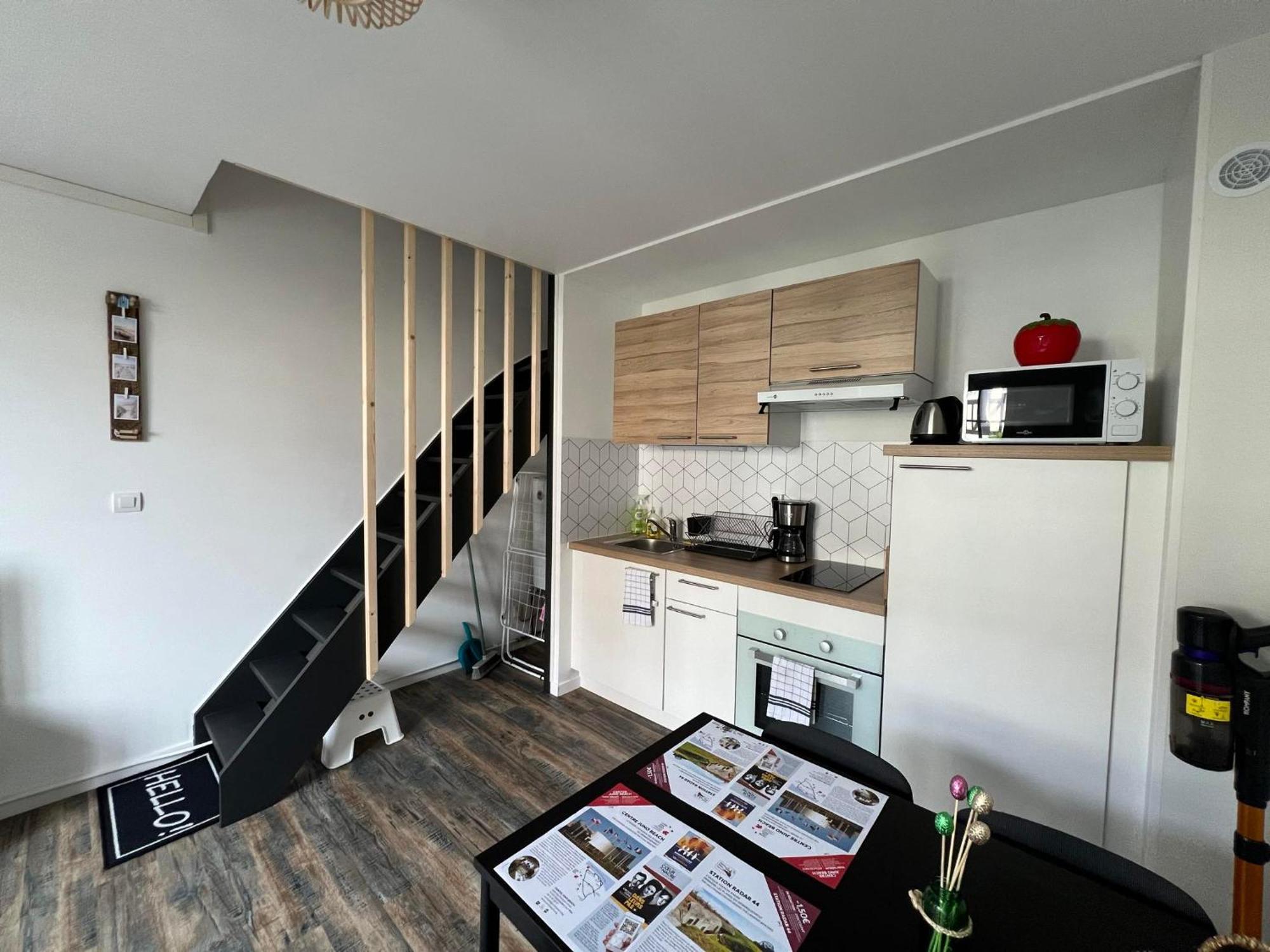 "O'Dbark" - Duplex 2 Etoiles - A 100M De La Plage Avec Jardin Courseulles-sur-Mer Exterior foto